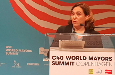 Ada Colau, en la Cimera Mundial d’Alcaldes de la C40 “The Future We Want”